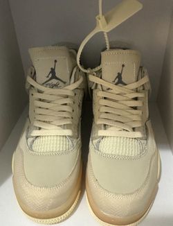 Air Jordan 4 Retro Off-White Sail # 8.5