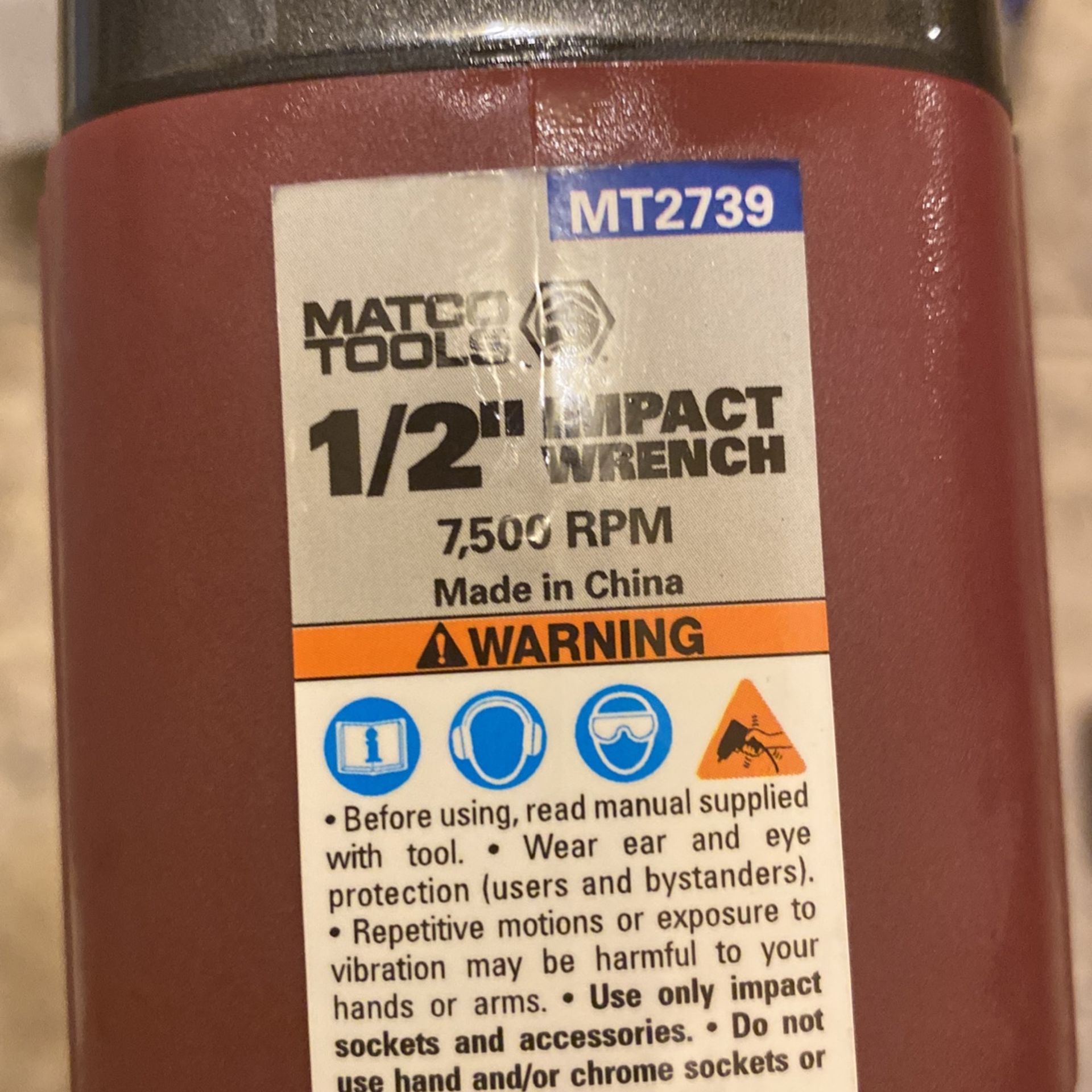 Matco Impact Wrench