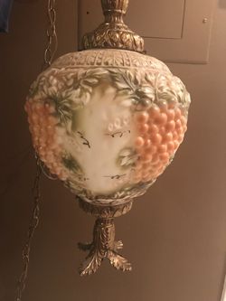 Vintage round lamp