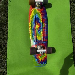 Penny Board Brand (Nickel Size) Skateboard- Tie Dye