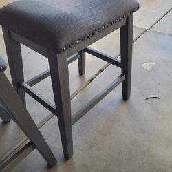  Grey Stools 24inch