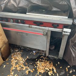 Vulcan propane griddle oven combo