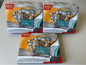 Pokemon Mabostiff Ex Showcase Box