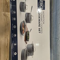 Non-stick Ceramic Coated Cookware Set