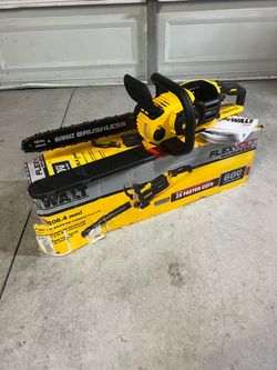 New DEWALT FLEXVOLT 60-Volt MAX 16 in. Brushless Cordless Battery Powered Chainsaw (Battery Not Included)