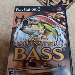 Cabela's Monster Bass PS2