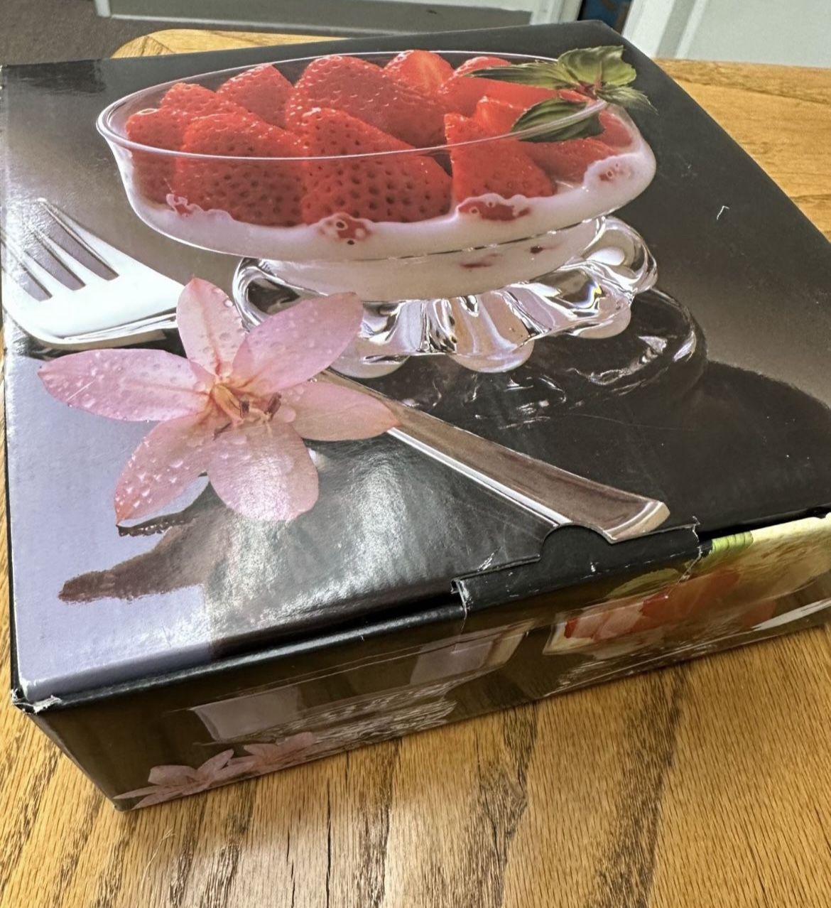 Crystal Dessert Bowls- Set Of Four