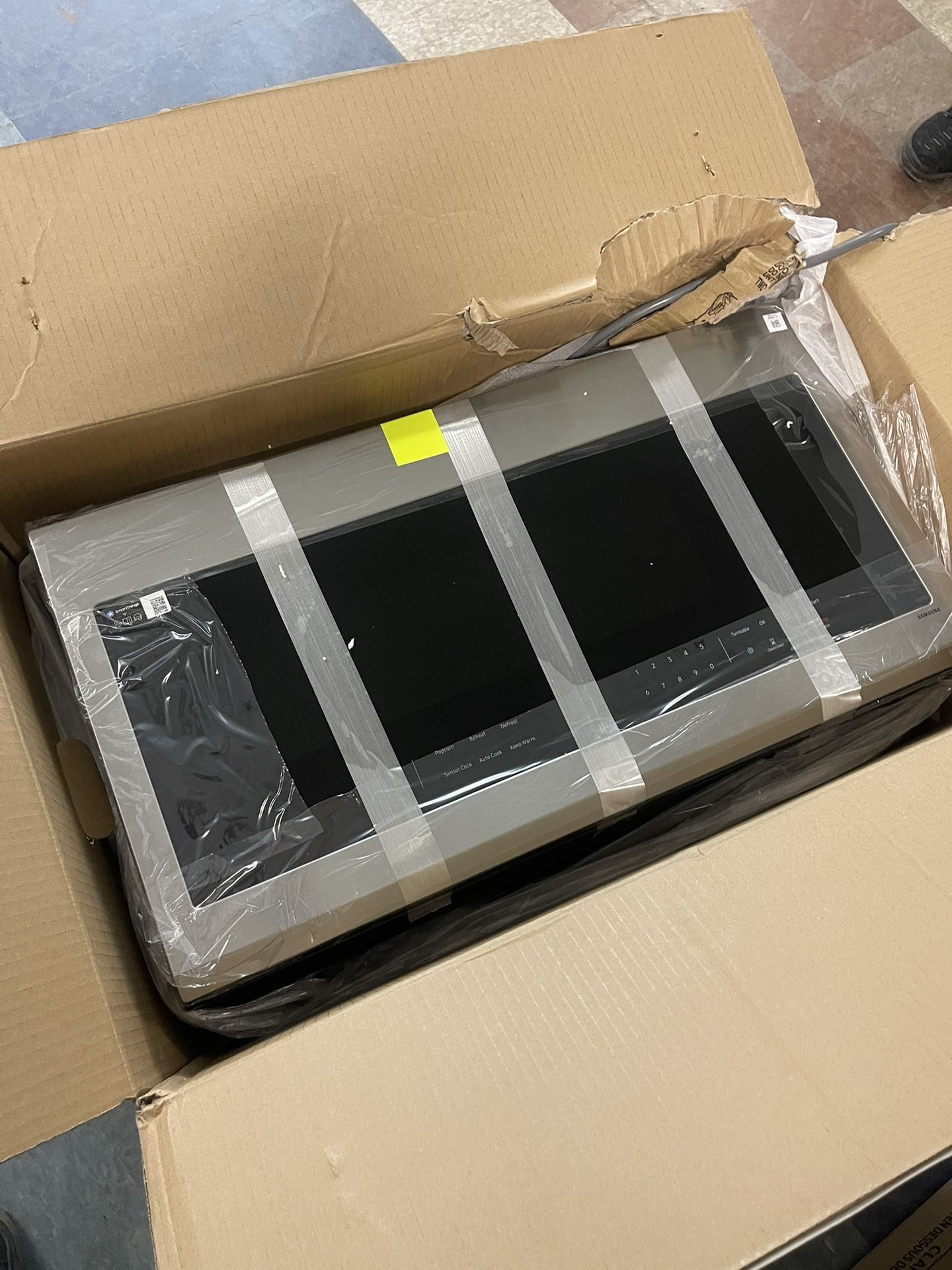 New Stainless Steel Over The Range Microwave 