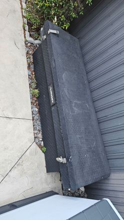 Husky Black Diamond Plate Truck Tool Box
