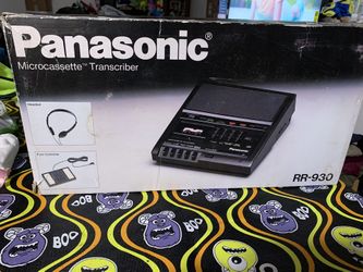 Panasonic Rr-930 Microcassette 