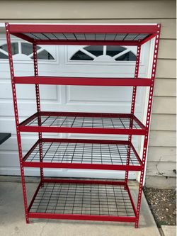 Heavy-Duty 5-Tier Steel Storage Shelf
