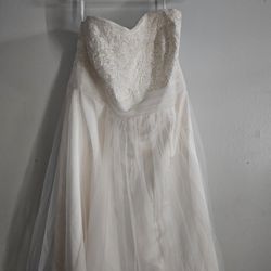 David Bridal Size 20w 