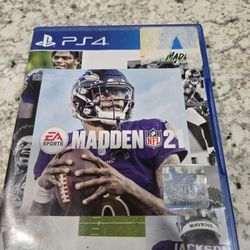 PS4 - Madden 21 EA sports