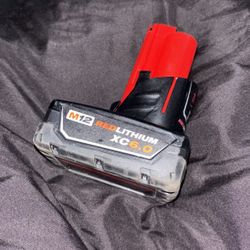 Milwaukee M12 XC6.0 Battery