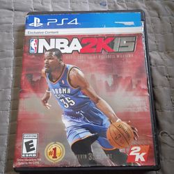 NBA 2k15 PlayStation 4 - Tested And Fully Functional - PS4 Video Game - Complete In Box