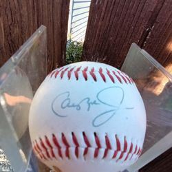 Cal Ripkin Jr Signed Baseball Special Ball