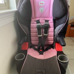 Britax Frontier 80 Toddler Booster Car Seat 2009 Pink Sky 