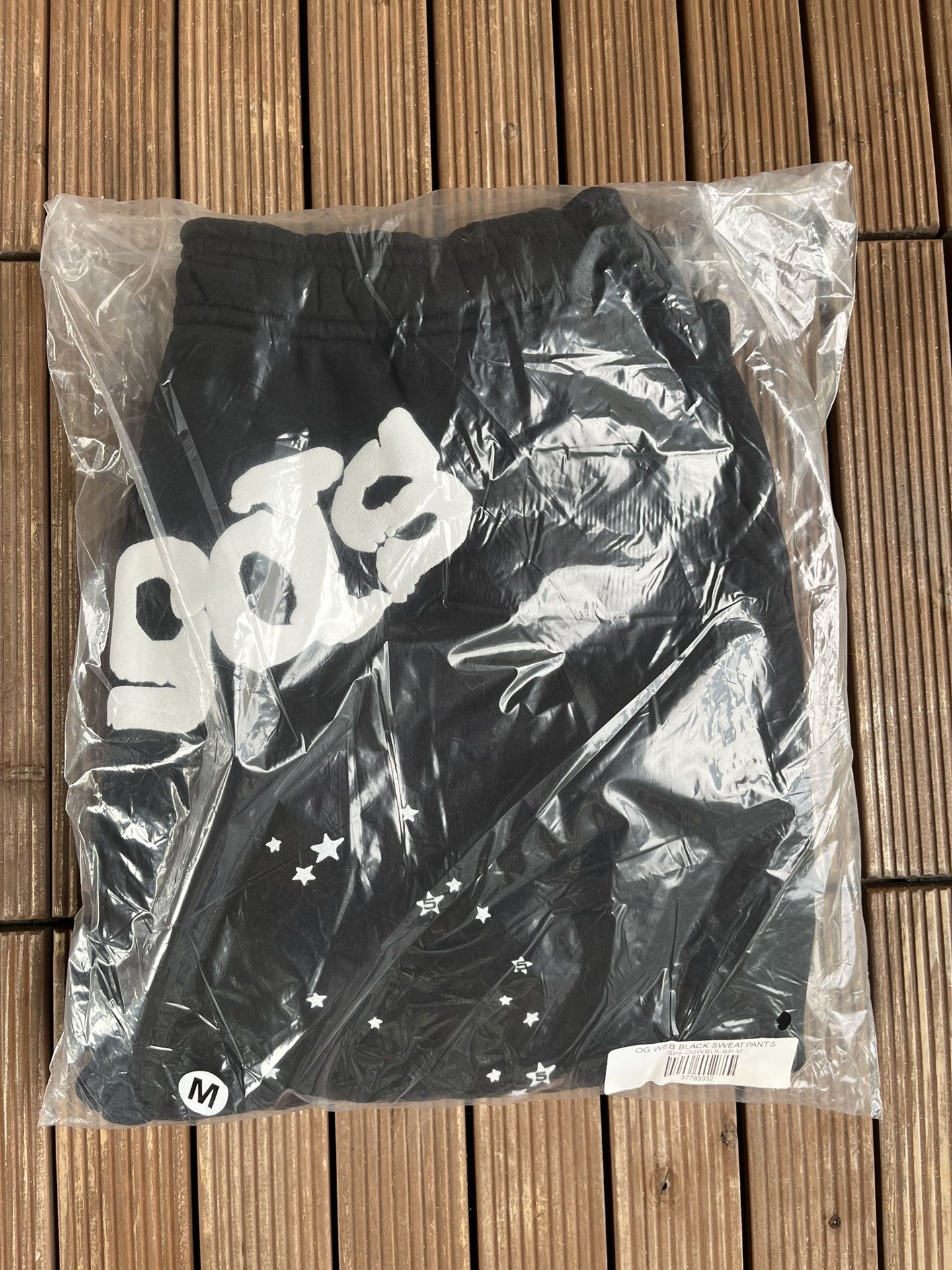 Sp5der OG Web Black Sweatpants