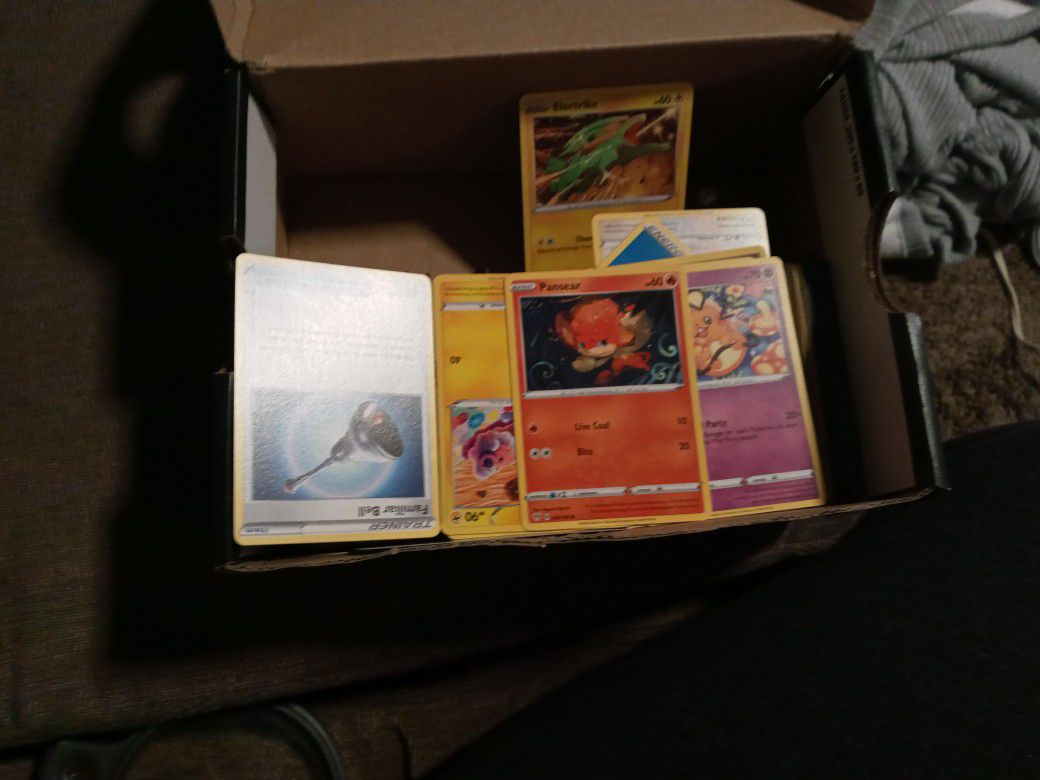 Box Of Pokemon. Cards 350+