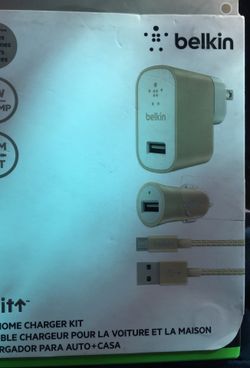 Car & home charger kit