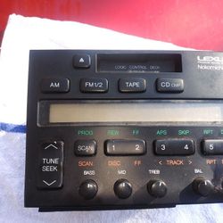 1992 Lexus SC400 Nakamichi AM FM disc changer two-player