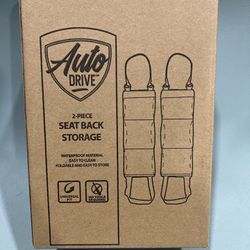 Brand New Auto Seat Back Organizer