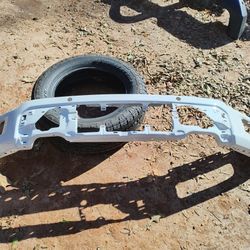 Pearl White Front Bumper For A 2024 And 2025 Ford F-150 OEM Original Parts