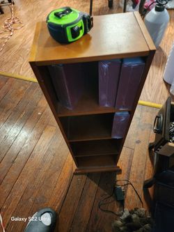 Photo album small shelf