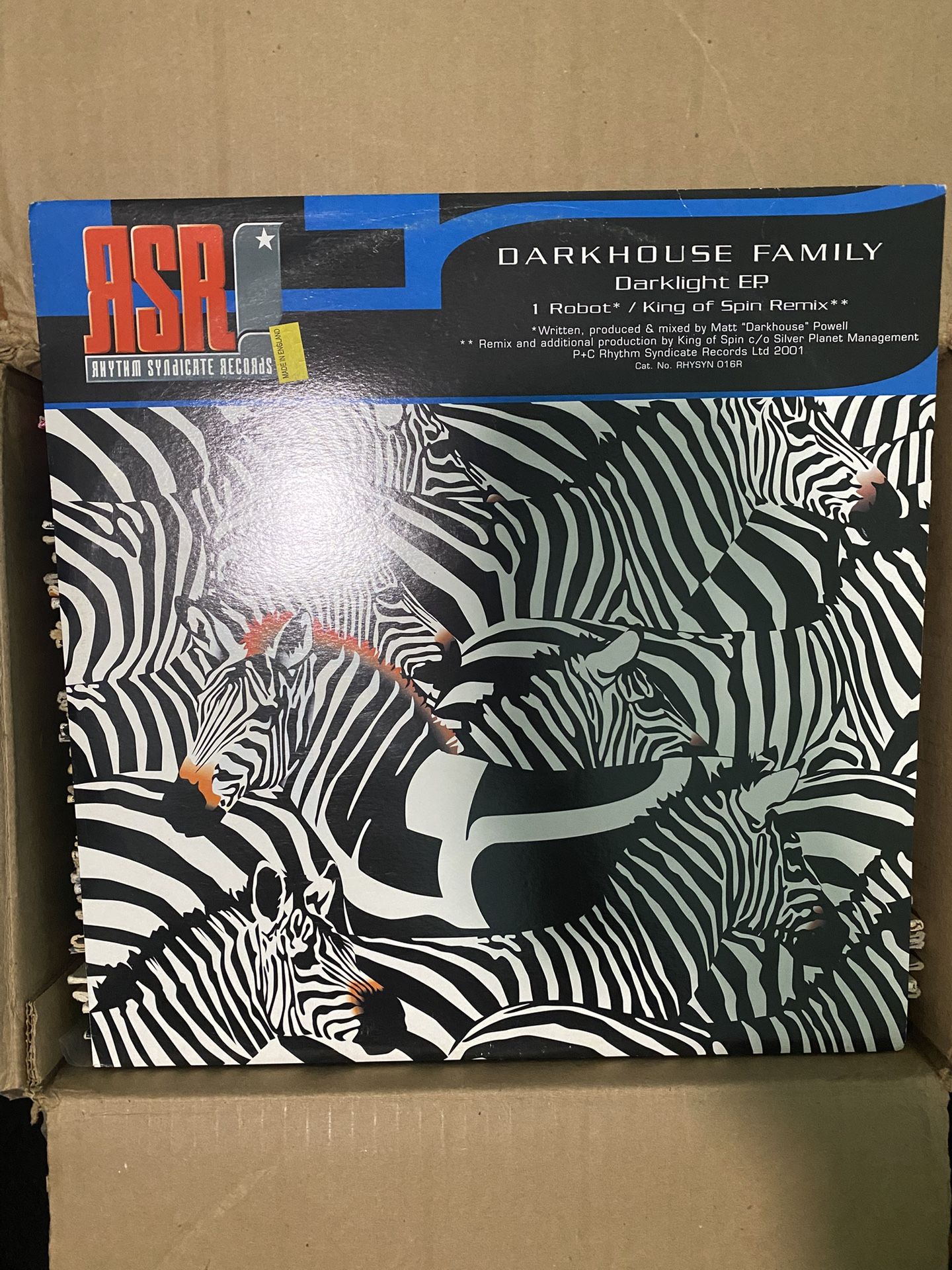 Darkhouse Family Darklight EP Record