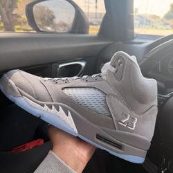 Jordan 5 Wolf Grey Size 13