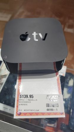 Apple > Tv> W/Remote