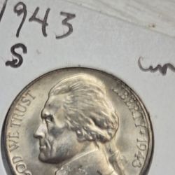 1943 S Jefferson Nickel 