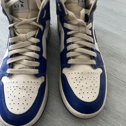 Nike Air Jordan 1 Mid Kentucky Royal Blue 