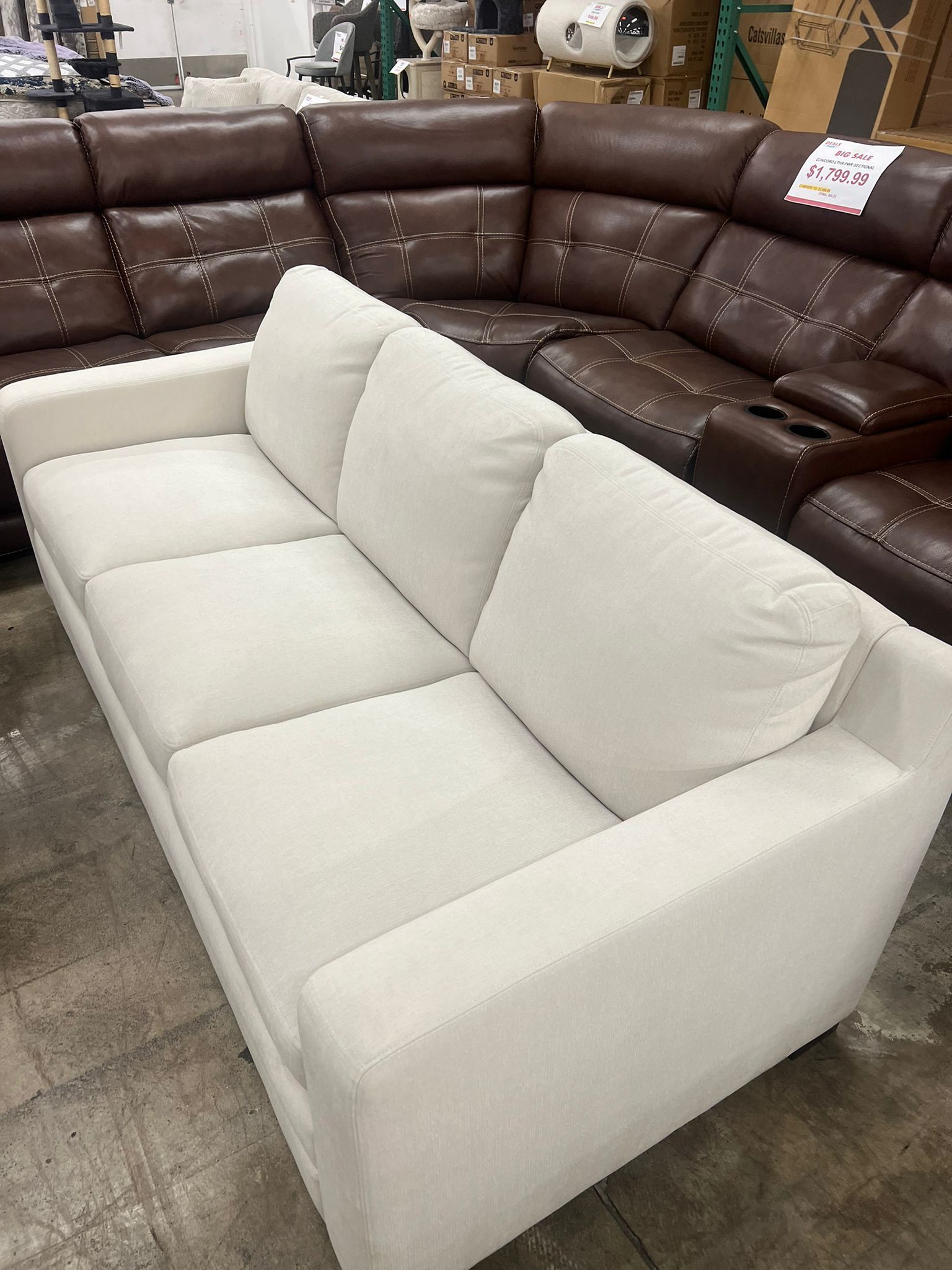 Liviana Fabric Queen Sleeper Sofa