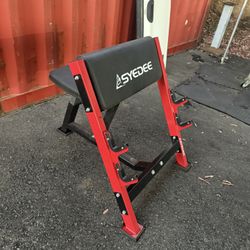 Preacher Curl Up Bench For Weight Training
