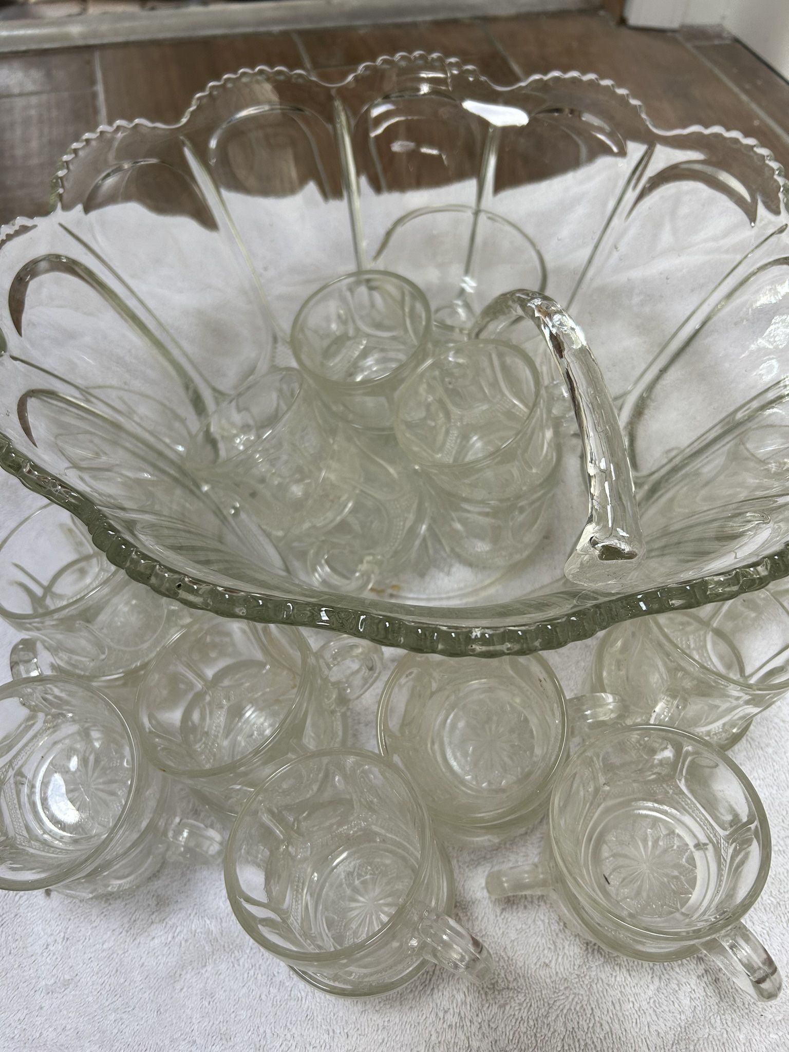 Crystal Punch Bowl