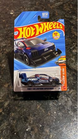 Hot wheels ford lightning super truck