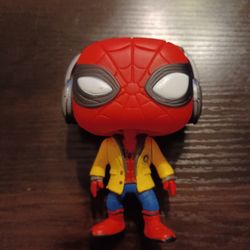 Funko Pop! Marvel Spider-Man Homecoming Spider-Man w/Headphones #265 Loose 2017