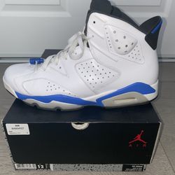 Air Jordan 6 Sport blue