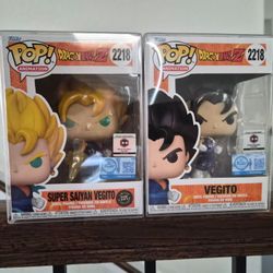 Super Saiyan Vegito, Vegito Funko Pops