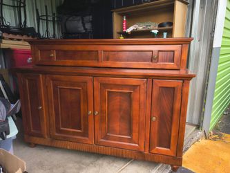 TV Lift Console Cabinet