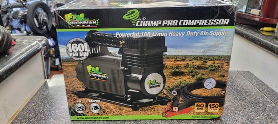 New Ironman Air  Cham Pro Compressor  Icompressor004 160L/min  12v 540w MOTOR   4X4 OFFROAD 