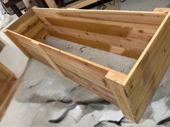 Custom made Cedar Planter Bed or Hox