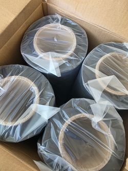 Black shrink wrap plastic wrap delivery available