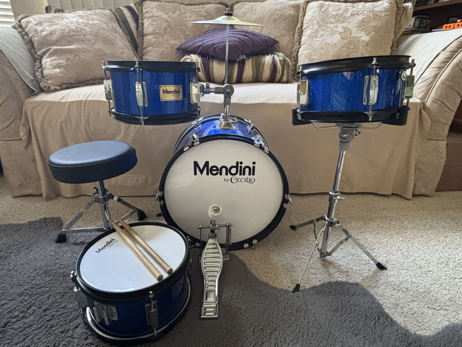 Mendini by Cecilio Kids Drum Set