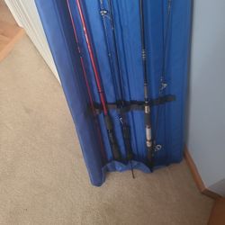 Rods And Case