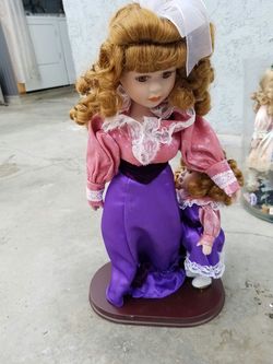 Ceramic doll