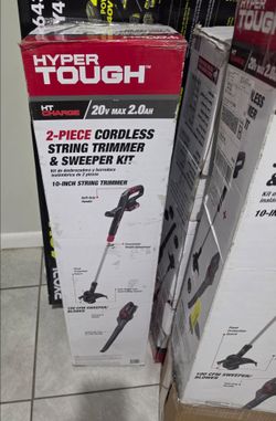 Blower and Grass Trimmer Cordless