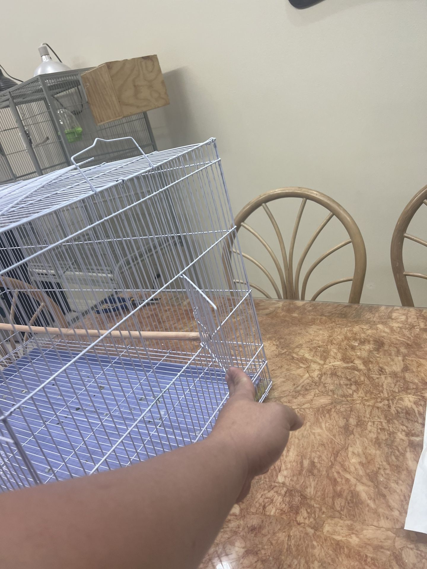 30x18x18 bird cage (not the bird)