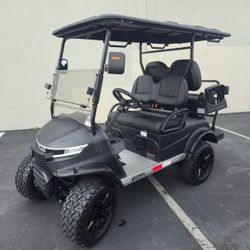2025 Voyager Patriot 4-Passenger Lifted 72-Volt Street Legal LSV Golf Cart